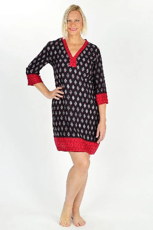 Red Kerala Tunic