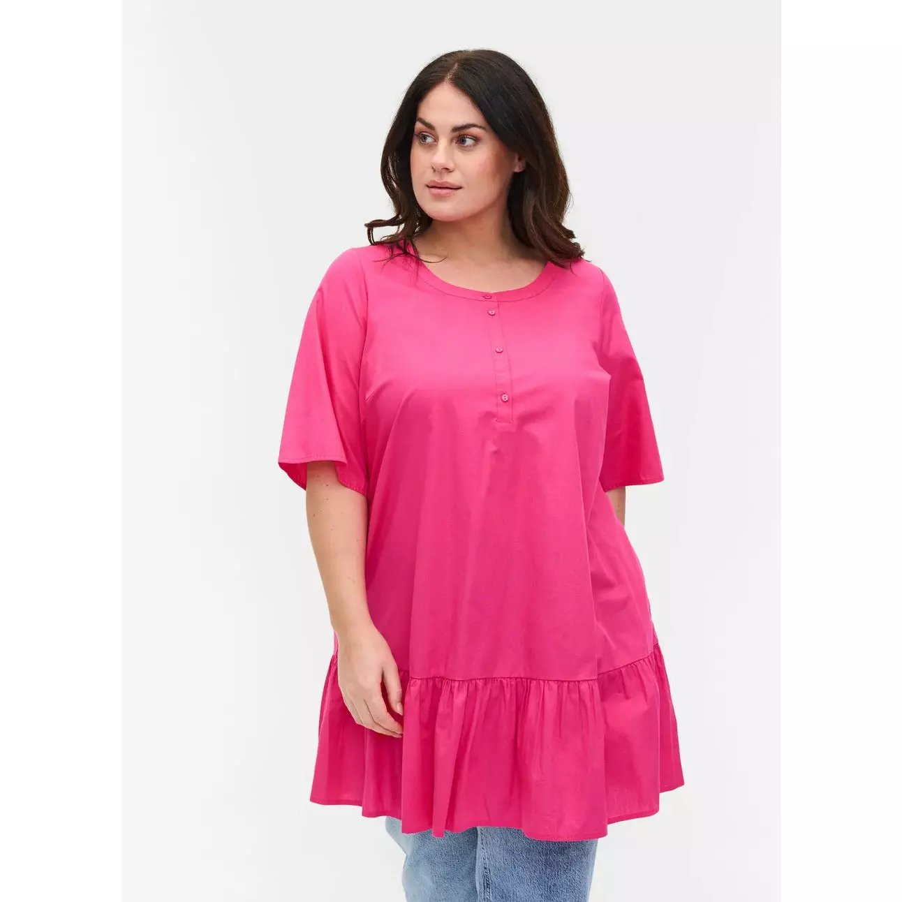 Zizzi Tunic in Magenta