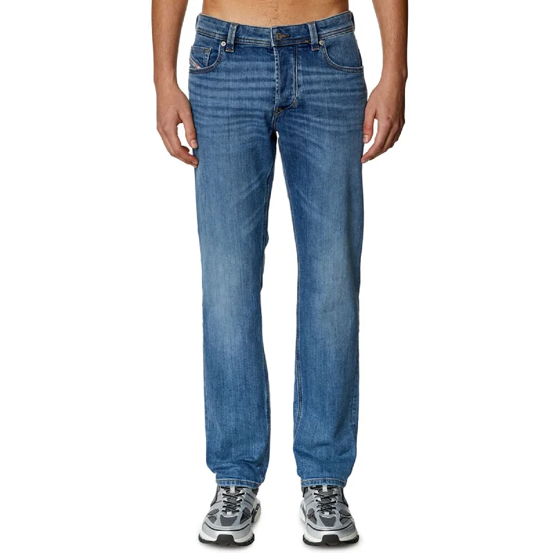 Modern Ripped and Distressed Men's JeansDiesel Larkee Straight Fit Jeans