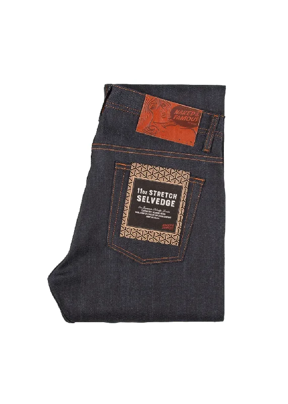 Baggy Cargo Men's JeansSuper Guy - 11oz Stretch Selvedge