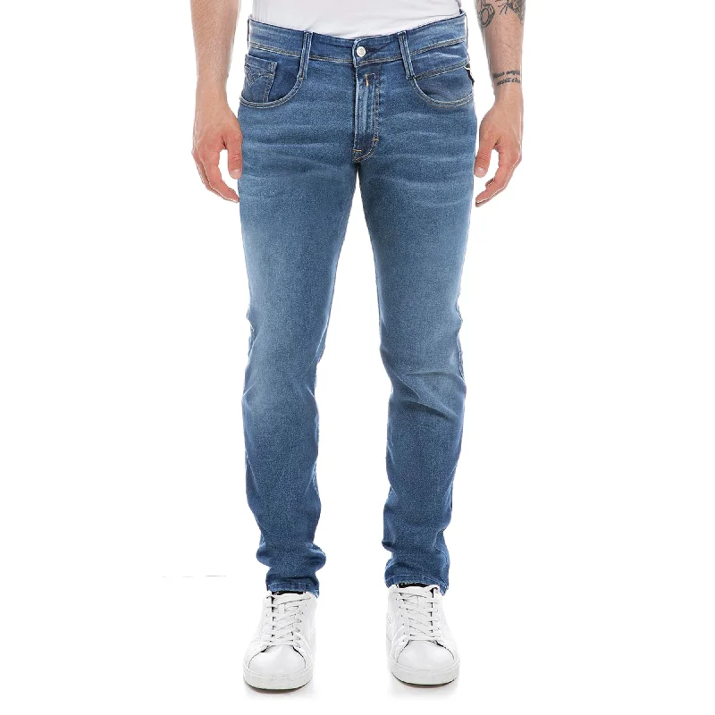 Wide-Leg Men's JeansReplay Hyperflex Anbass Slim Tapered Jeans