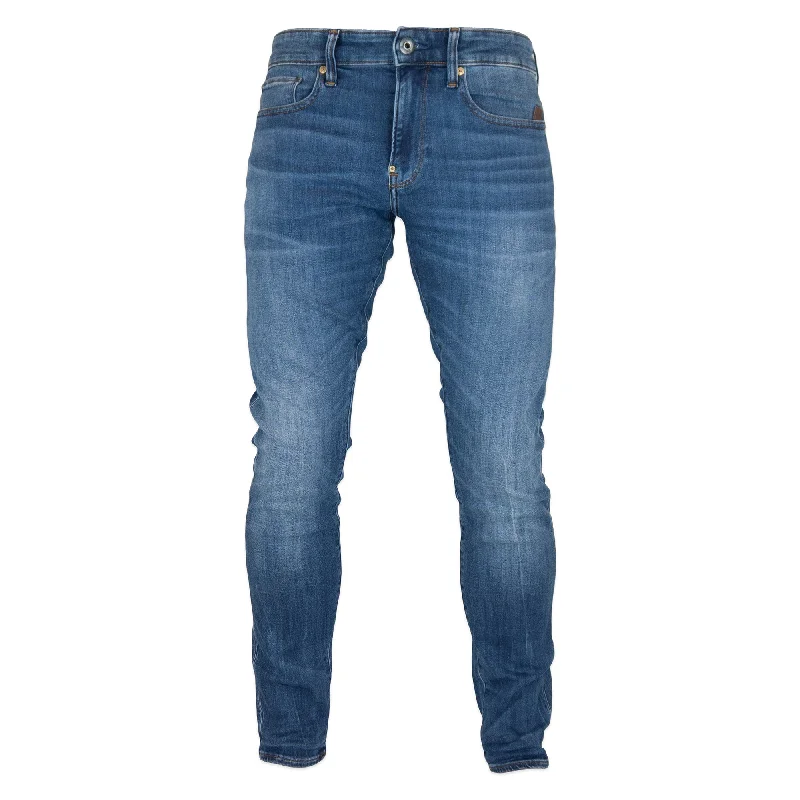 Best Fitting Men's JeansG-Star Revend Skinny Jeans - Elto Medium Indigo Aged Superstretch