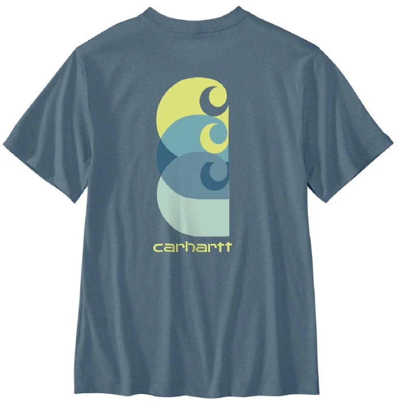 Carhartt Men's Relaxed Fit Lightweight Pocket Graphic Short Sleeve T-Shirt