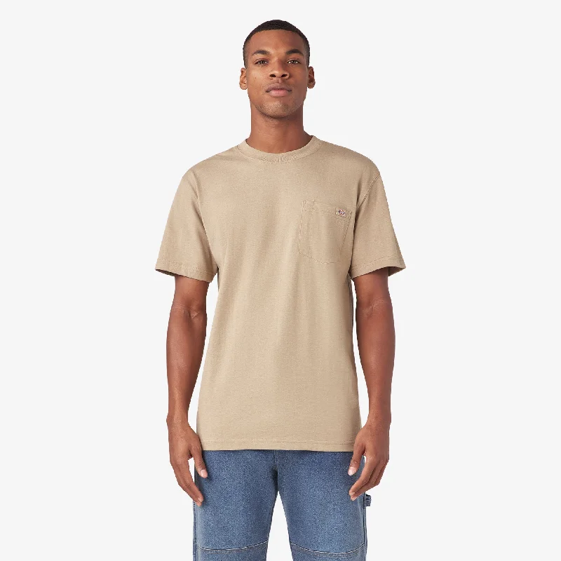 Dickies Men's Heavyweight Heathered Short Sleeve Pocket T-Shirt