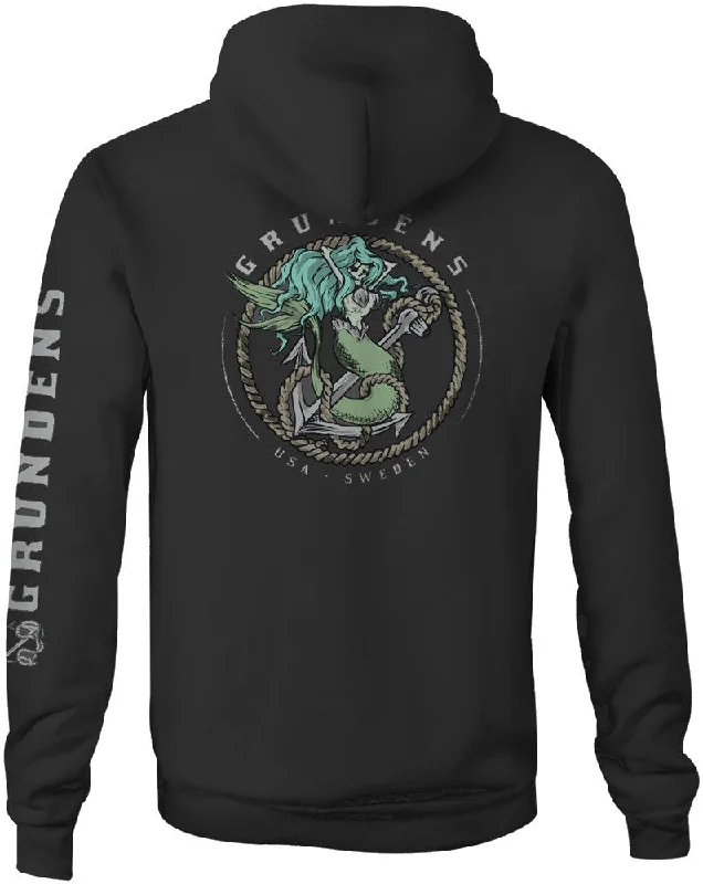 Grundens Men's Mermaid Graphic Pullover Hoodie