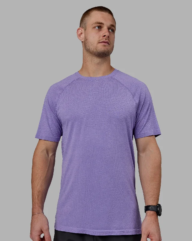 AeroFLX+ Seamless Tee - Dahlia Purple Marl