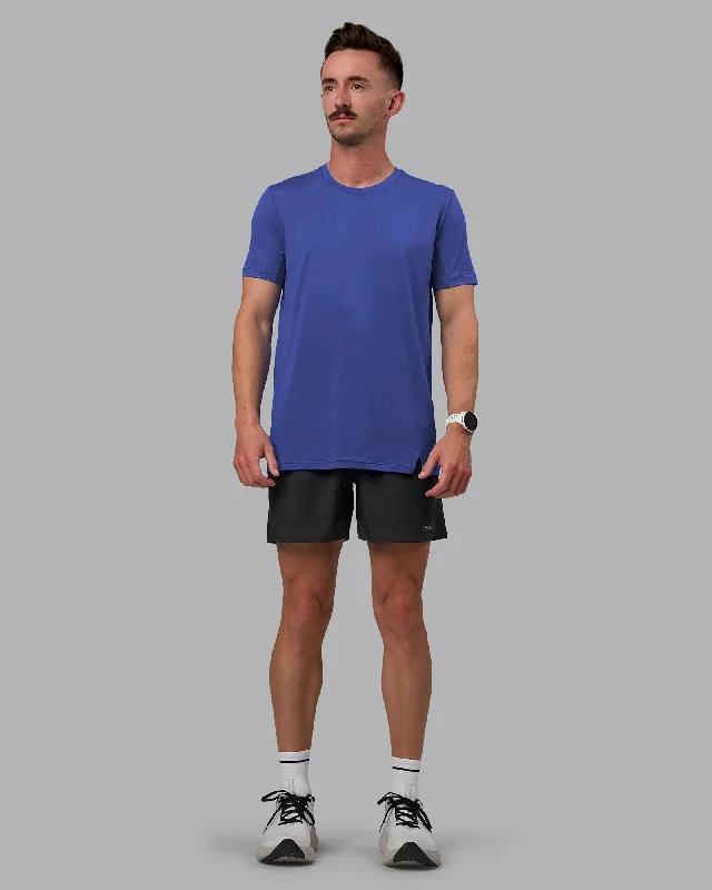 Pace Running Tee - Power Cobalt