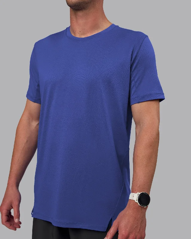 Pace Running Tee - Power Cobalt