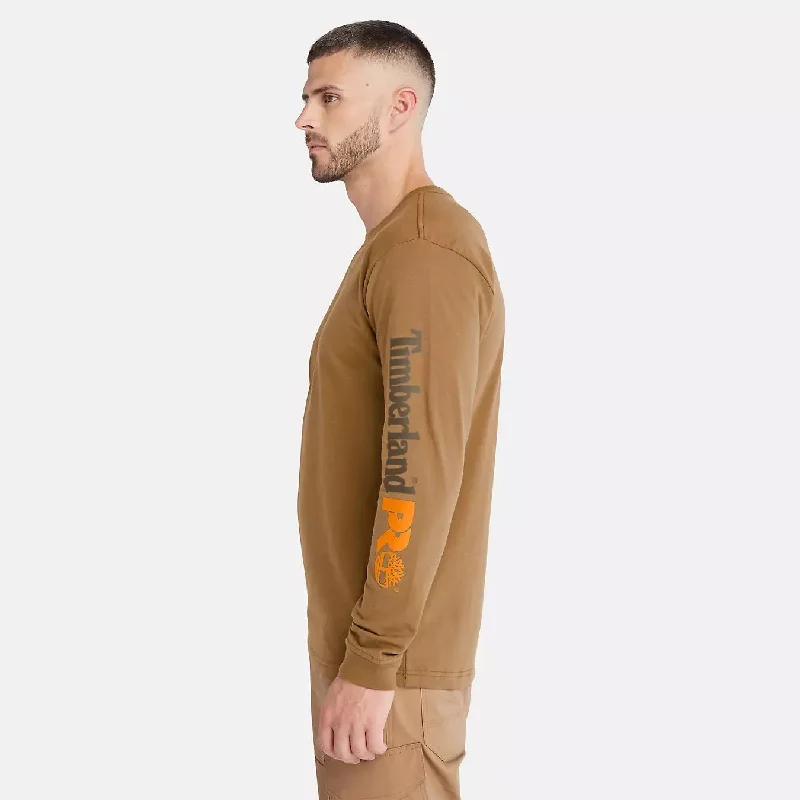 Timberland PRO Men's Core Logo Long Sleeve T-Shirt