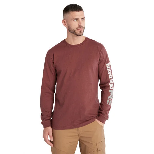 Timberland PRO Men's Core Logo Long Sleeve T-Shirt