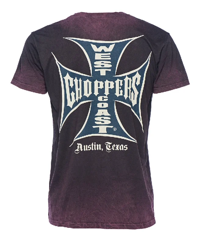 West Coast Choppers OG Classic Tee - Vintage Bordeaux