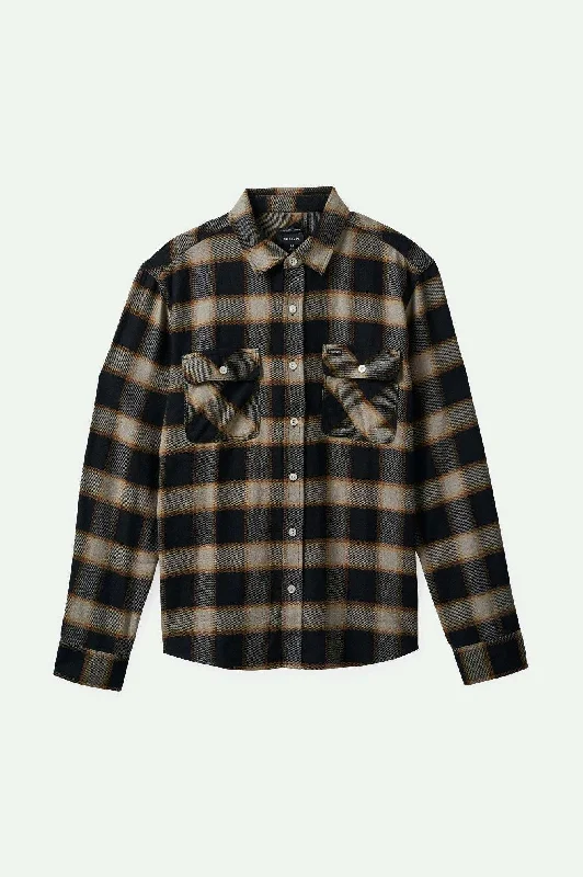 20th Anniversary Bowery L/S Flannel - Black/Cream