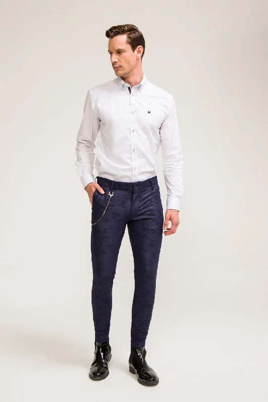 Lightweight Navy Camo Trouser