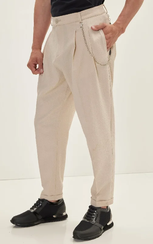 Waffle Stretch Beach Day Pants - Stone