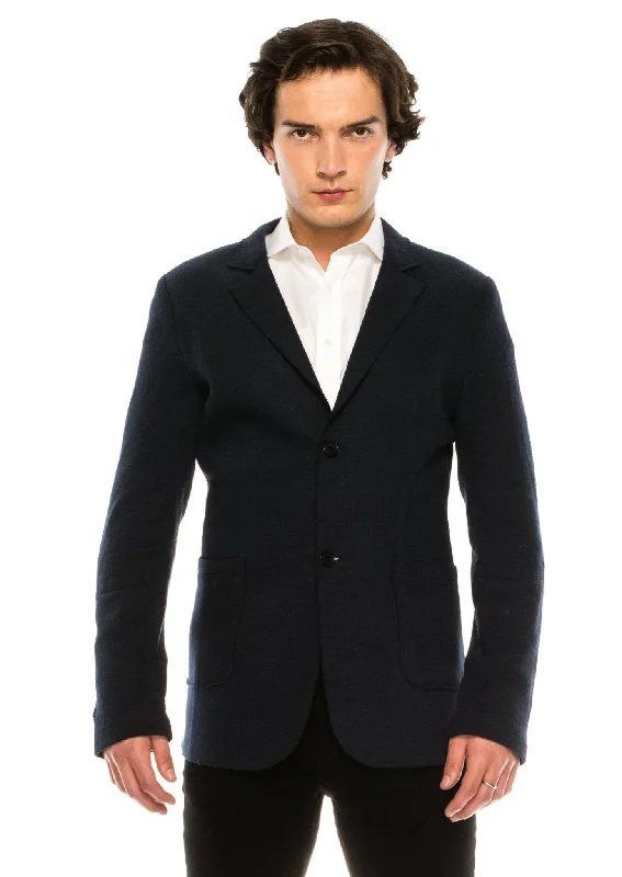 Modern Cotton Jackets- Navy