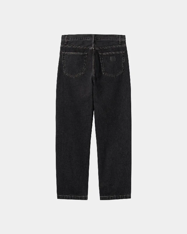 Aaron Pant | Black (stone washed)