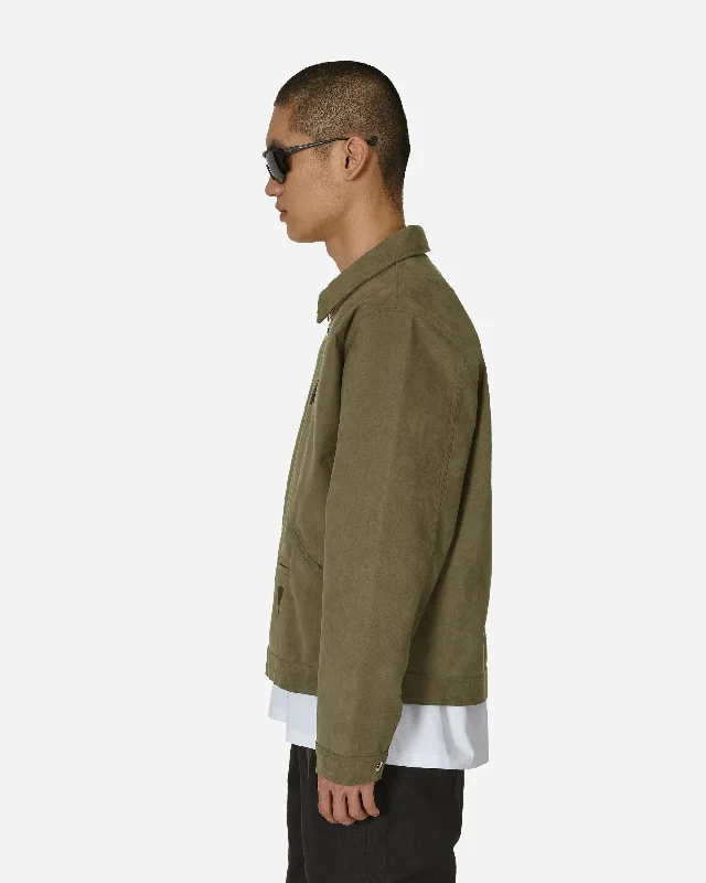 Ally Alcantara Jacket Army Green