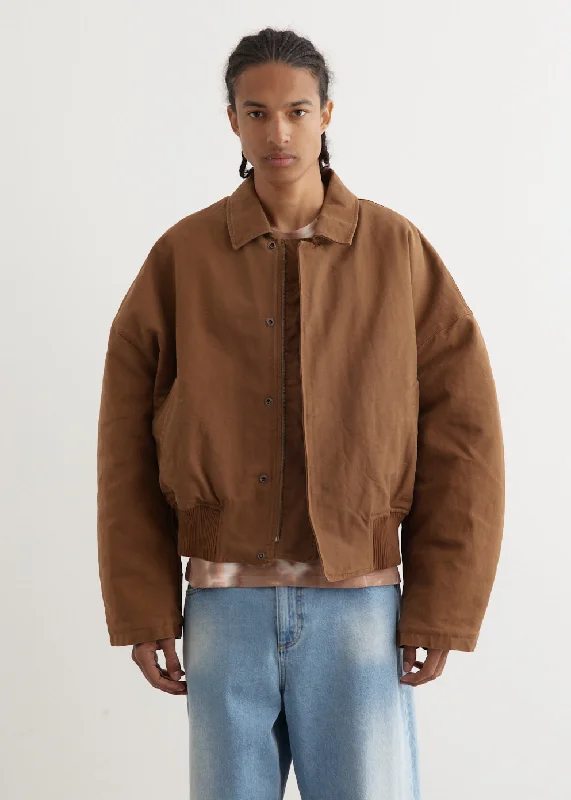 Cotton Canvas Blouson