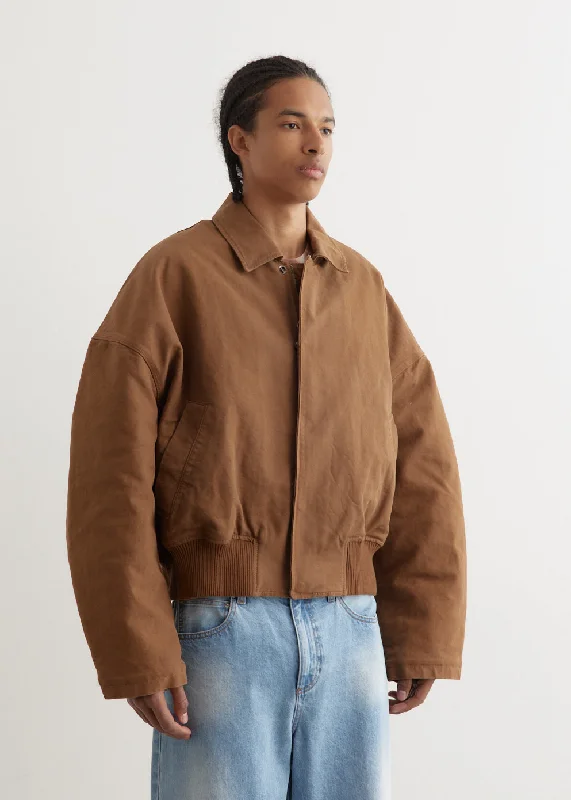 Cotton Canvas Blouson