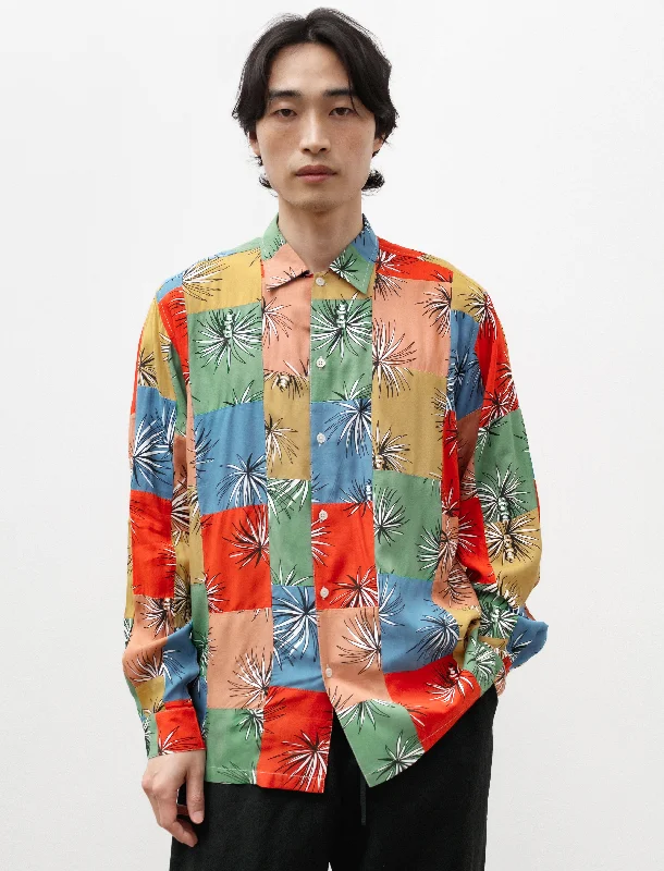 Patchwork Tumbleweed LS Shirt Multi