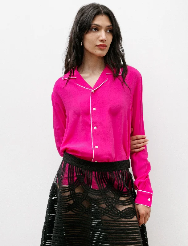 Shadow Jasmine Shirt Fuchsia