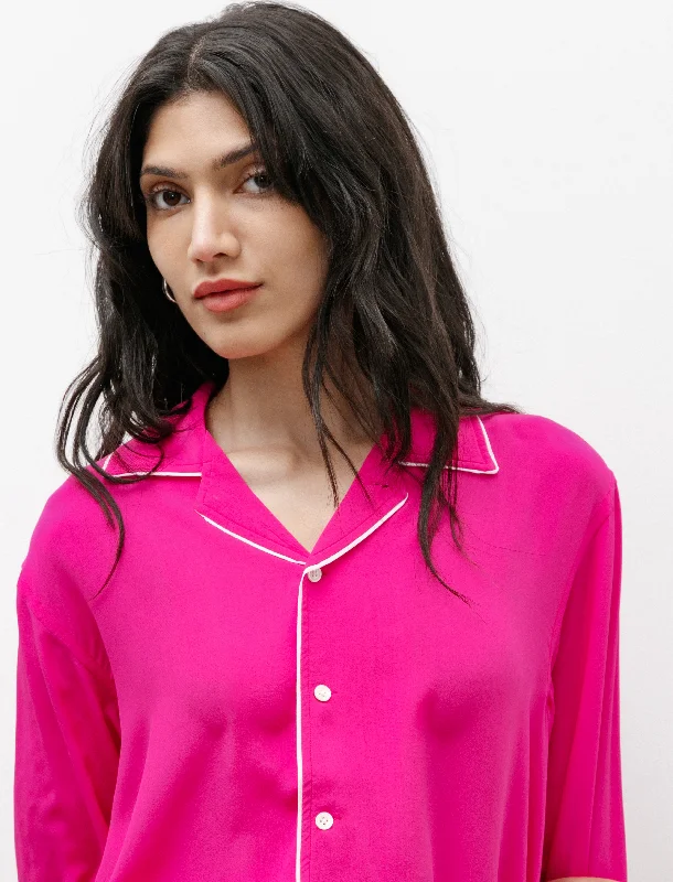 Shadow Jasmine Shirt Fuchsia