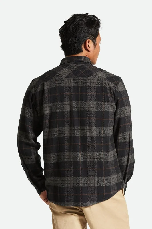 Bowery L/S Flannel - Black/Charcoal