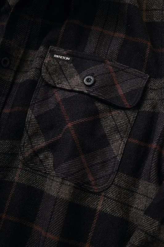 Bowery L/S Flannel - Black/Charcoal