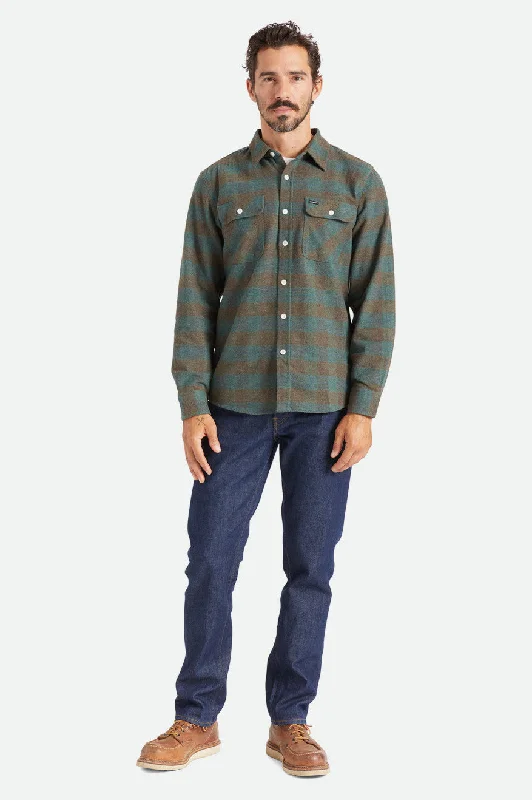 Bowery L/S Flannel - Ocean