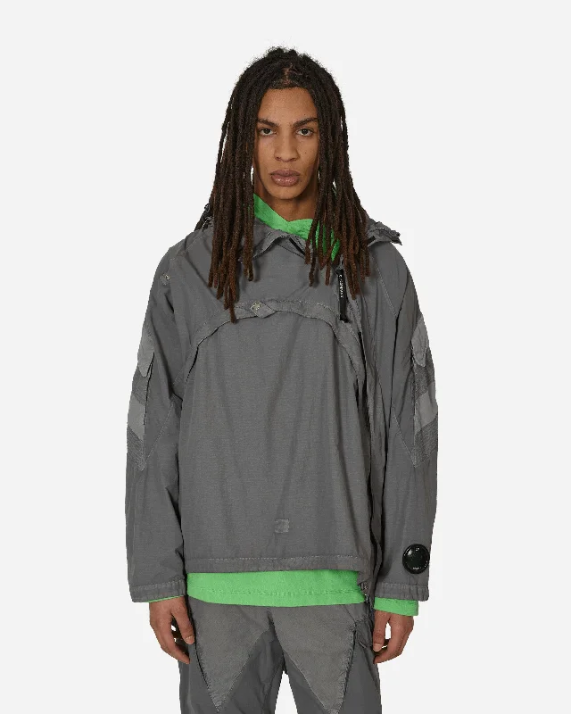 Kiko Kostadinov Hooded Jacket Steel Grey