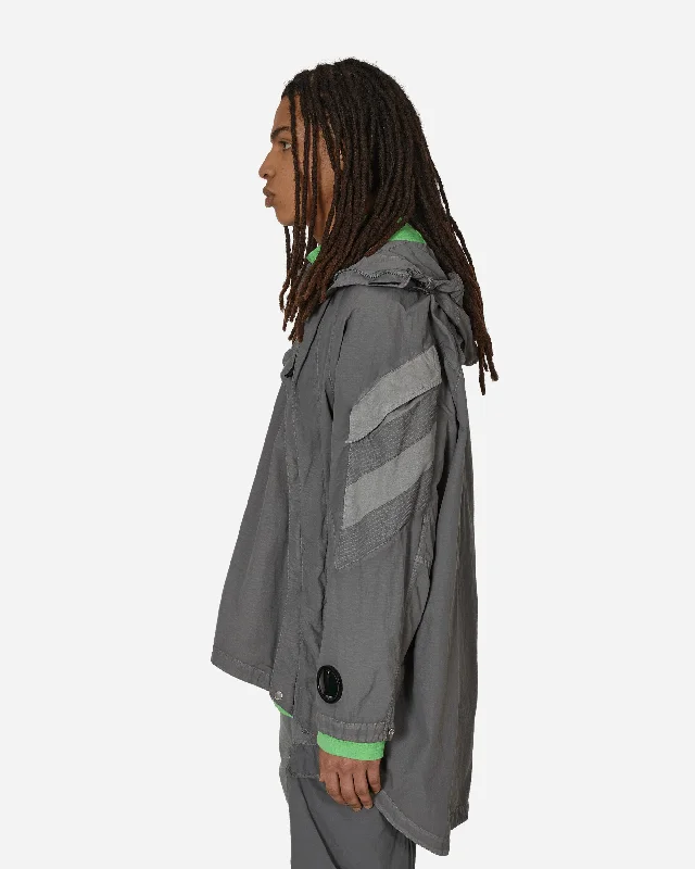 Kiko Kostadinov Hooded Jacket Steel Grey