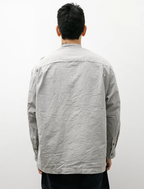 Mililtraire Top Paper Cotton Light Grey