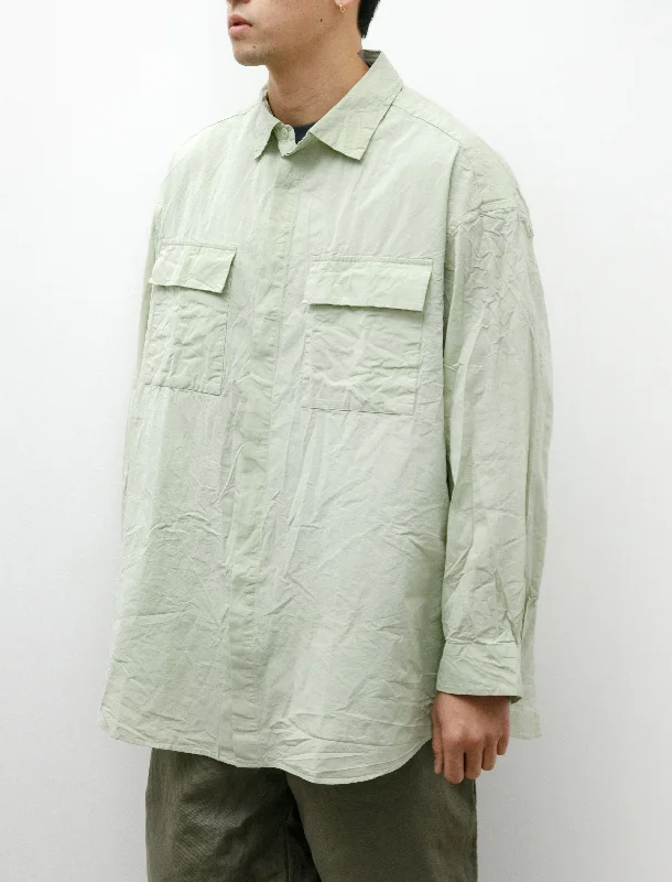 Volume Shirt Paper Cotton Jade