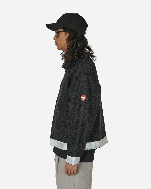 Reflect Wool Zip Jacket Charcoal