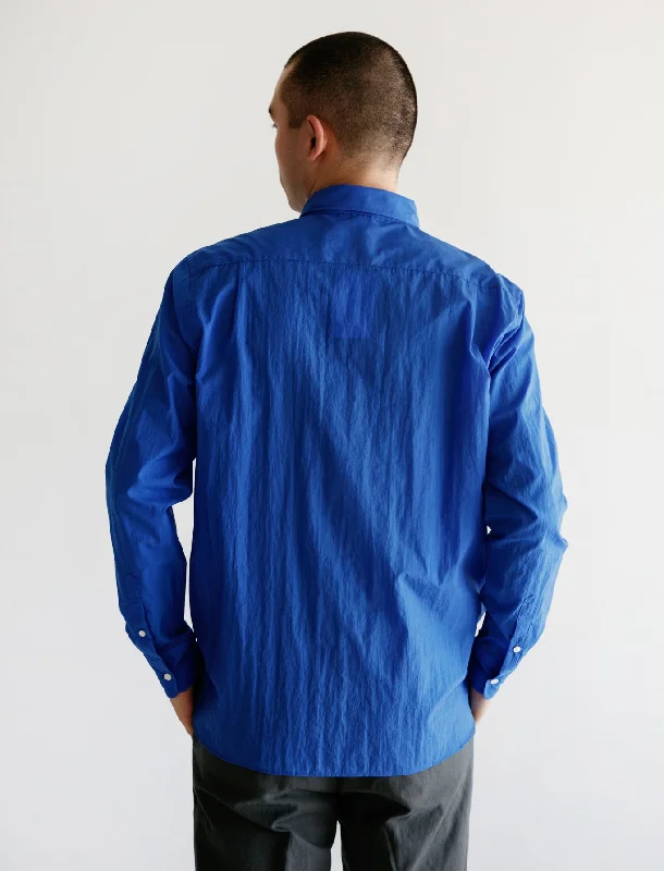 Nylon Buttondown Blue