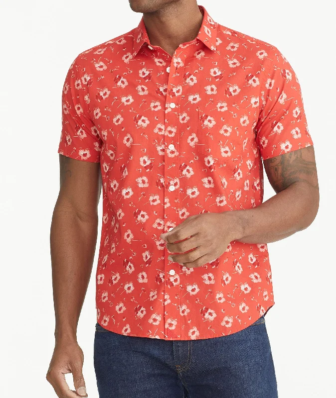 Cotton Short-Sleeve Coolidge Shirt