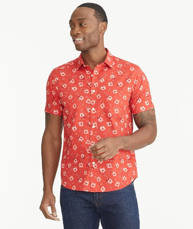 Cotton Short-Sleeve Coolidge Shirt