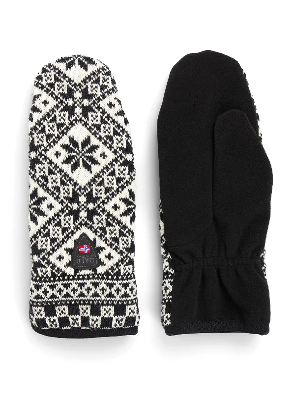 Dale of Norway - Bjorøy Polar Mittens - Black/Off-White