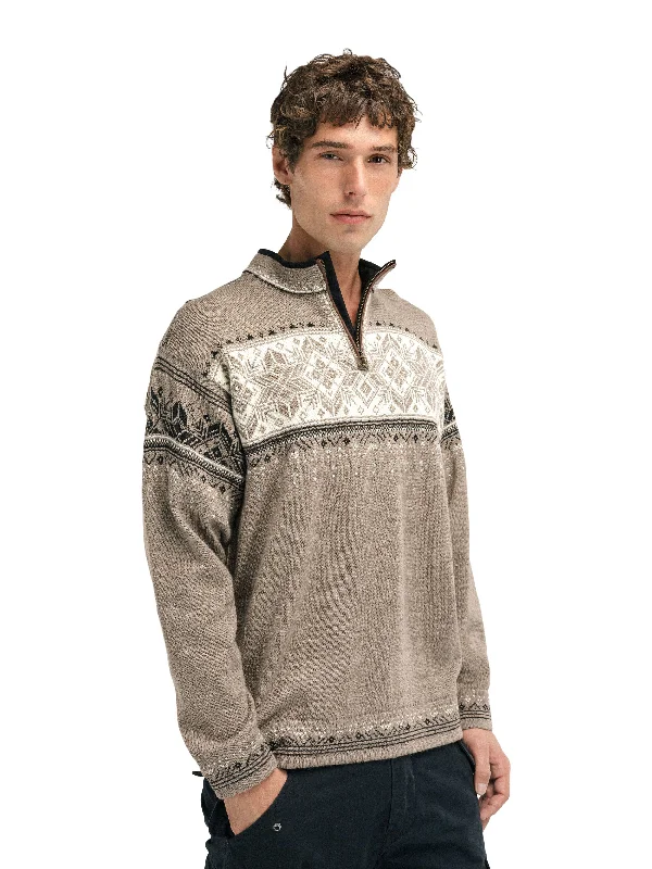 Dale of Norway - Blyfjell Unisex Sweater - Mountainstone Offwhite Coffee