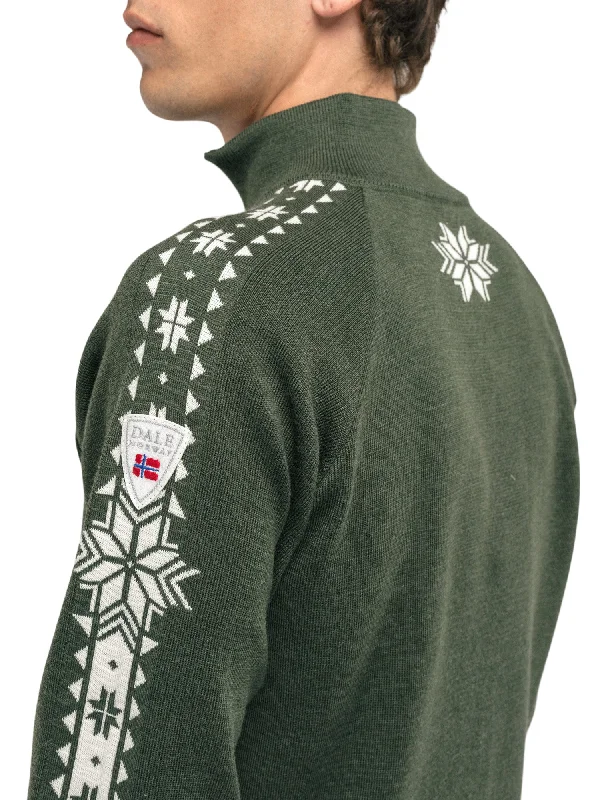 Dale of Norway - Geilo Men's Sweater - Dark green