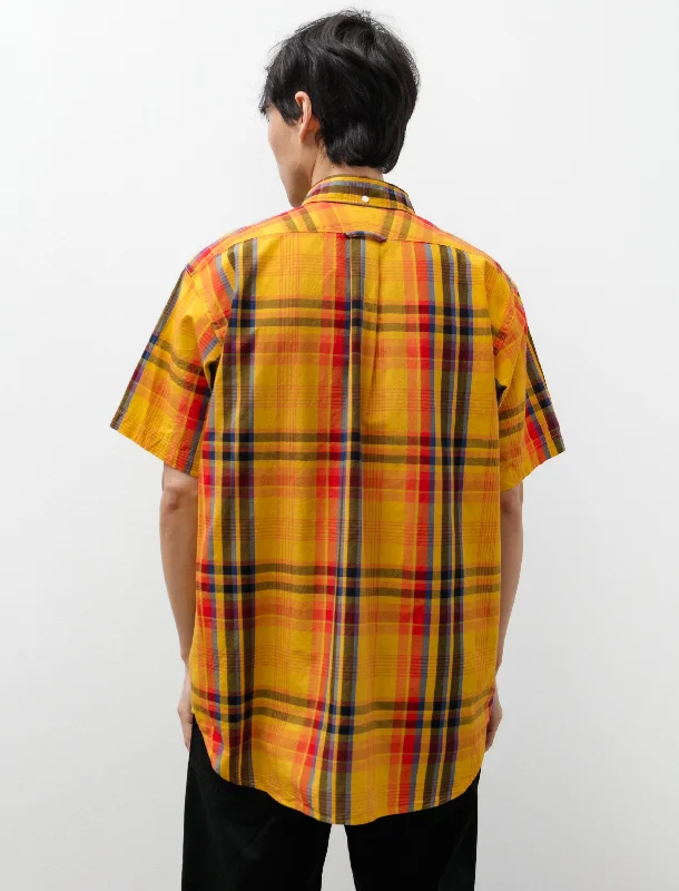 Popover BD Shirt Gold Plaid