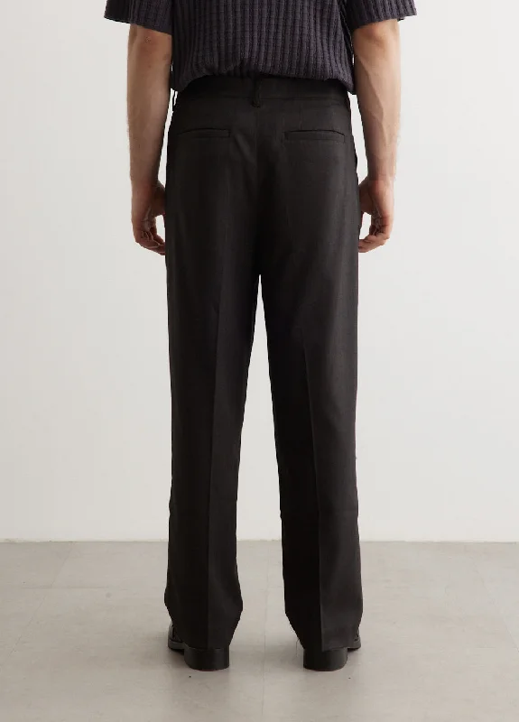 Evan Herringbone Tailored Pants