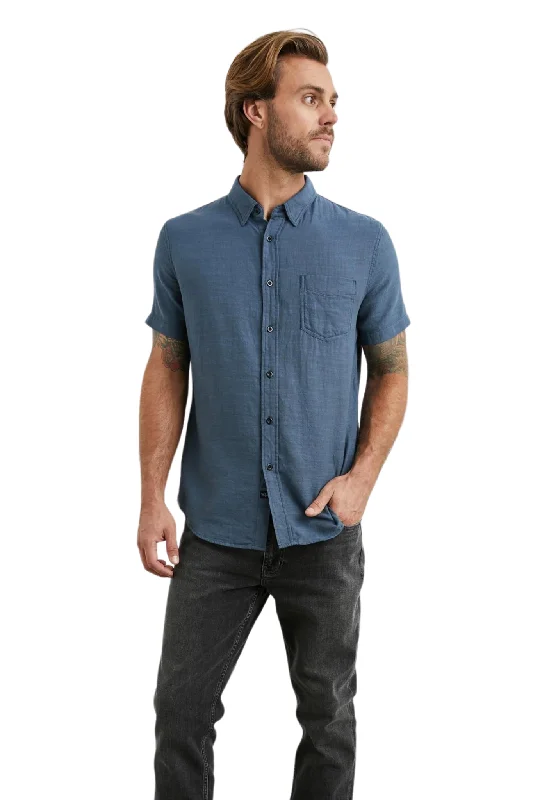 Fairfax Shirt in Sea Blue