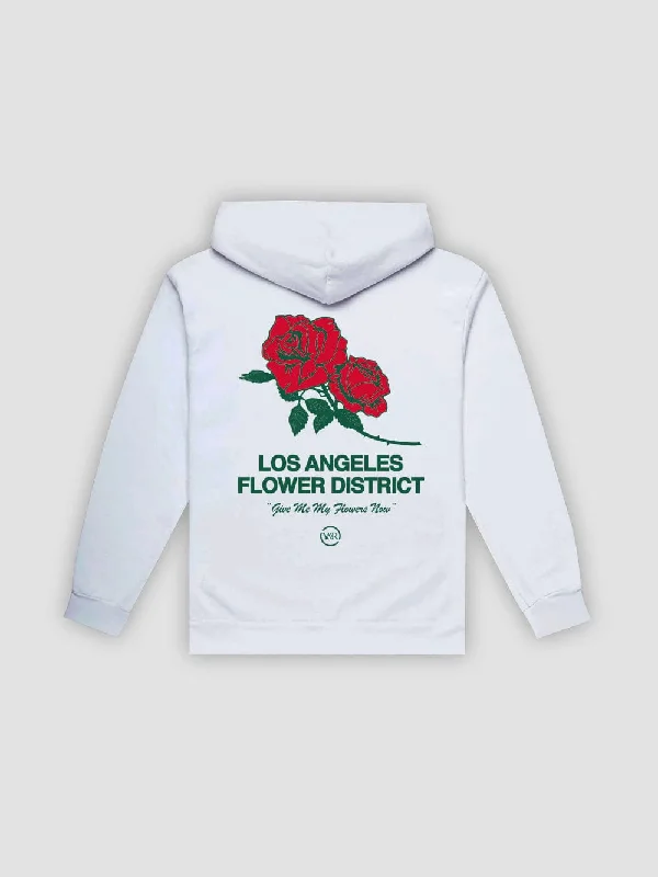 Flower District Hoodie - White