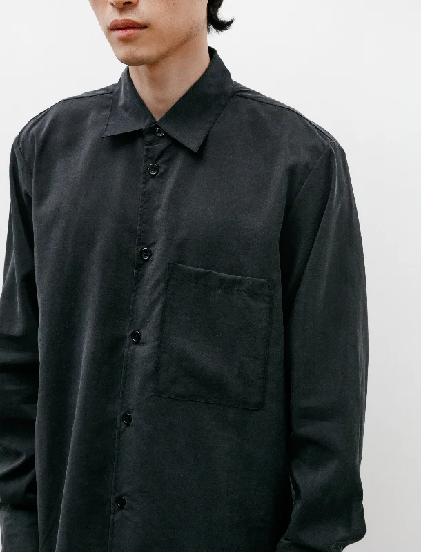 R16 Shirt-4 Black Silk