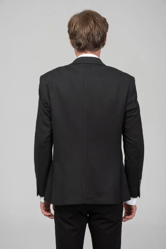 Classic Fit Blazer - Black