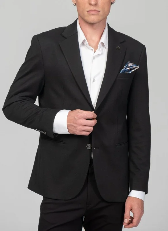 Classic Fit Blazer - Black