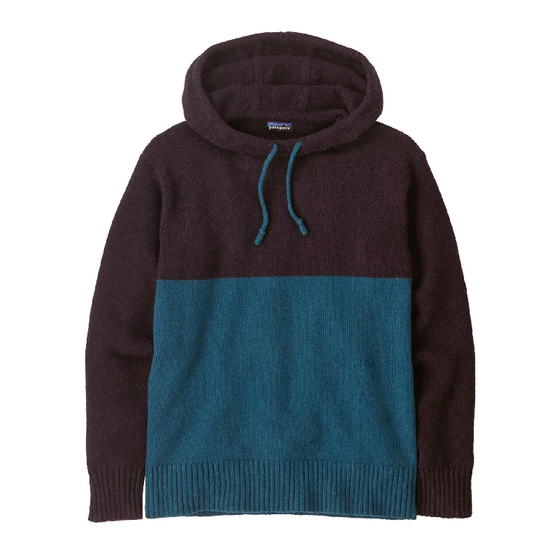 Men's Recycled Wool-Blend Sweater Hoody