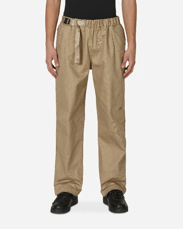 Tech Pack Woven Work Pants Beige