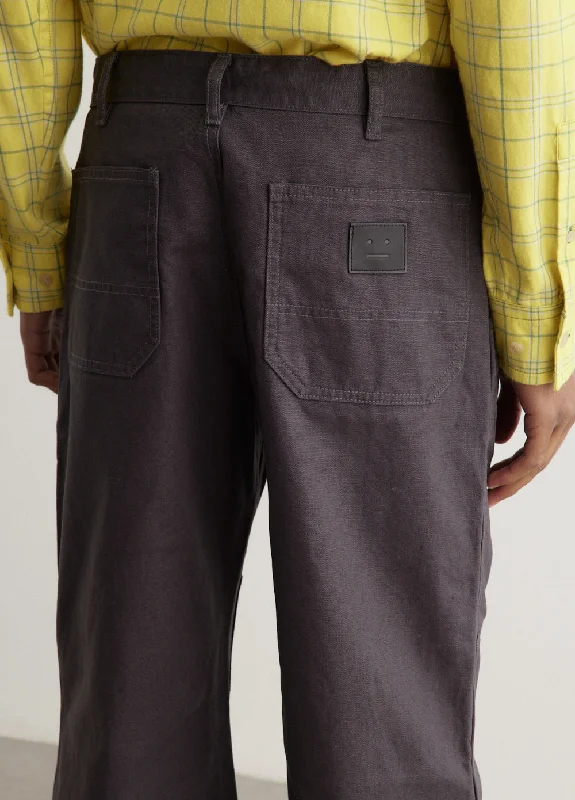 Palma Cotton Canvas Trousers